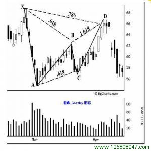 理想的看跌 Gartley