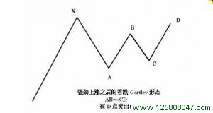  强劲上涨之后的看跌 Gartley 形态