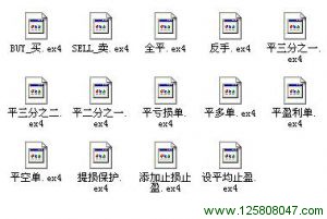 MT4一键开平仓脚本