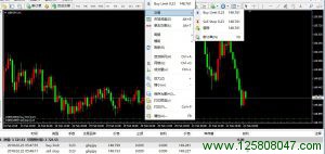 MT4直接通过鼠标右键快速挂单