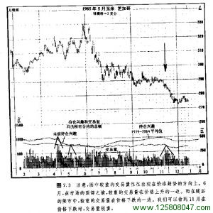 交易量的解释图例一