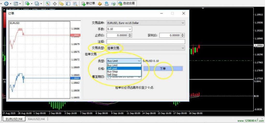 手机mt4如何卖出限价？-峰汇在线