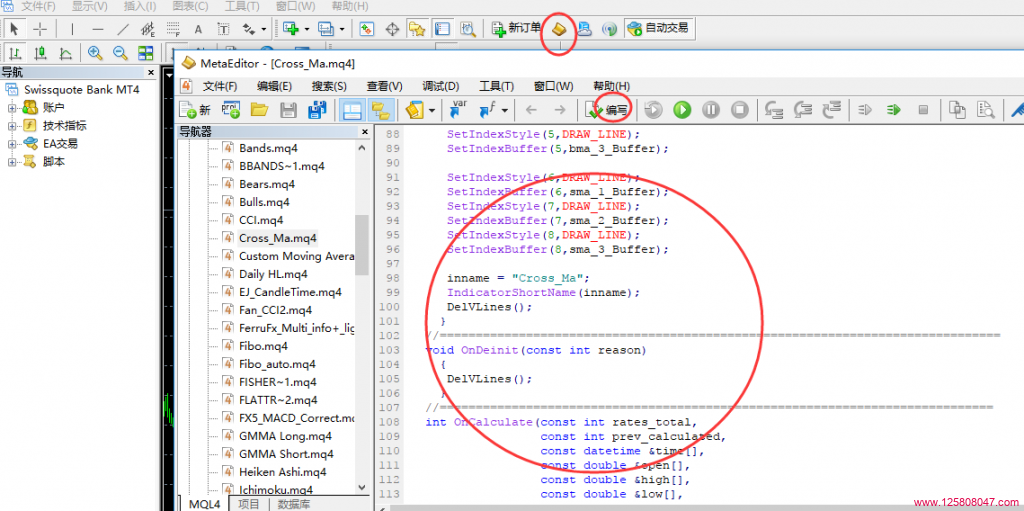 在MT4上面编写自己的外汇指标