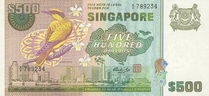 新加坡元（Singapore Dollar）